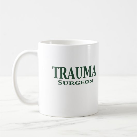 Trauma-Chirurg-Geschenke Kaffeetasse (Links)