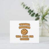 Trauma Chirurg .. Wird für Cookies funktionieren Postkarte (Stehend Vorderseite)