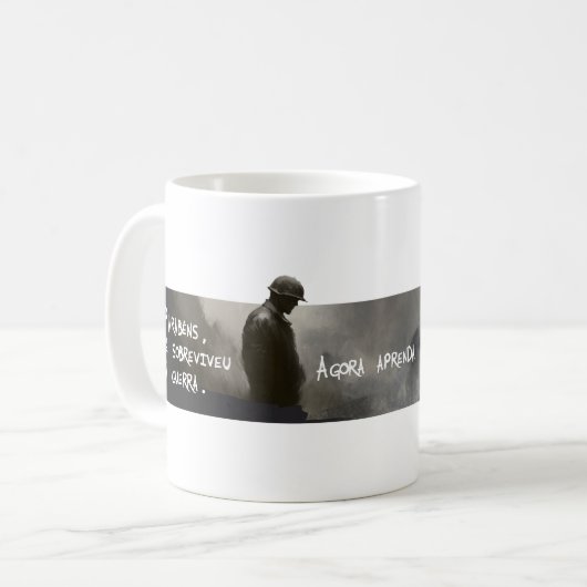 Trauma Kaffeetasse (Vorderseite Links)