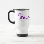 Trauma-Krankenschwester-"Trauma Queen T - Shirts Reisebecher (Links)