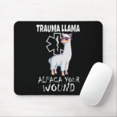 Trauma Llama Emt Design Medic Ems Alpaca Ihr Wunsc Mousepad (Mit Mouse)