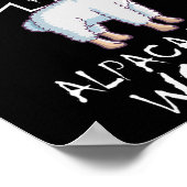 Trauma Llama Emt Design Medic Ems Alpaca Ihr Wunsc Poster (Ecke)