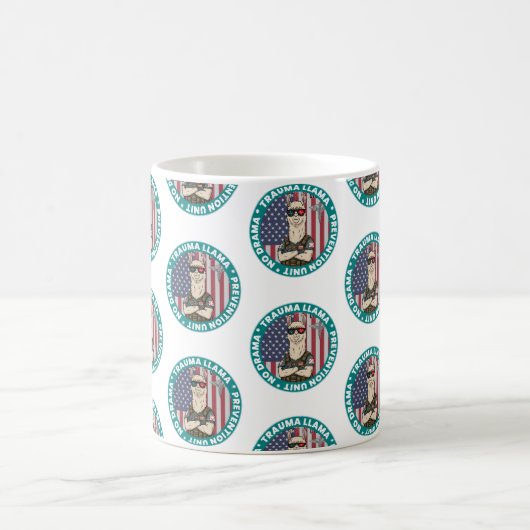 Trauma Llama Prävention Kaffeepause Tasse (Mittel)