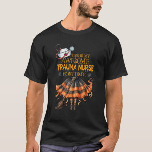 Trauma Nurse Kostüm Hexenmeister EMT Paramedic T-Shirt