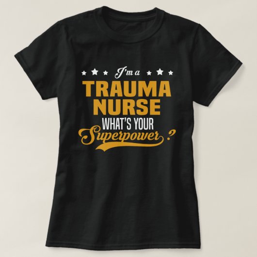 Trauma Nurse T-Shirt (Design vorne)