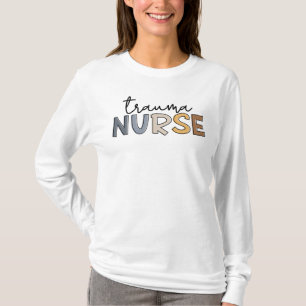 Trauma Nurse Trauma Pflege T-Shirt