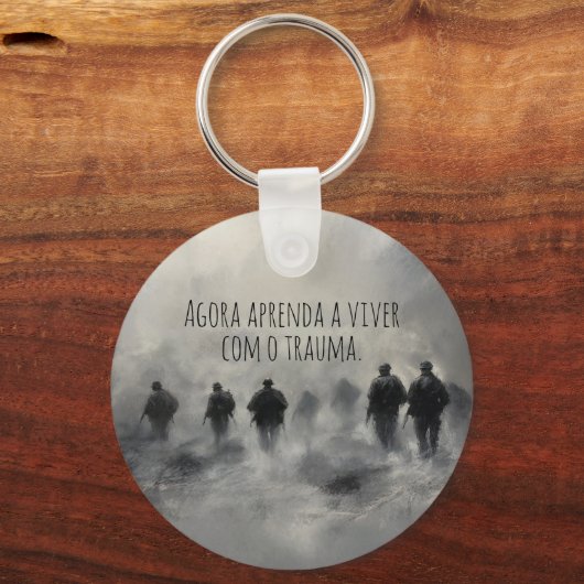 Trauma Schlüsselanhänger (Rückseite)