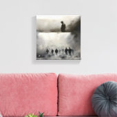 Trauma (Sem Frase) Leinwanddruck (Insitu (Wohnzimmer))