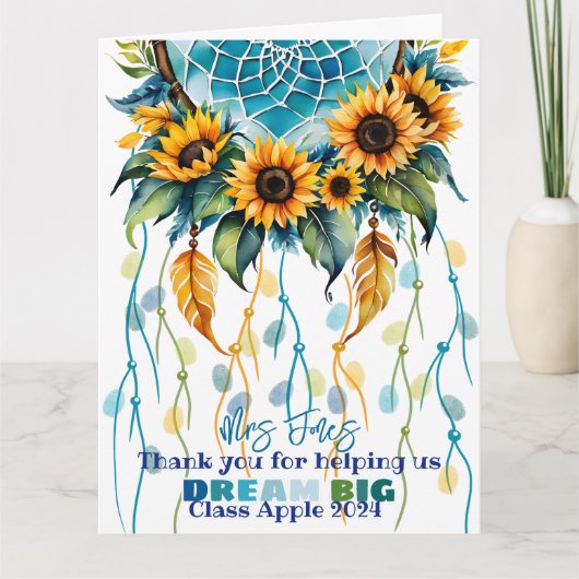 Traumabdruck für Lehrer Karte (Vorderseite)