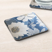 Traumabende: Gemütliches Kissenholz Whimsical Co Getränkeuntersetzer (Linke Seite)