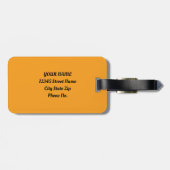 Traumabenteuer Katzenfisch Gepäckanhänger (Rückseite horizontal)