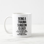 Traumachirurg Kaffeetasse (Links)