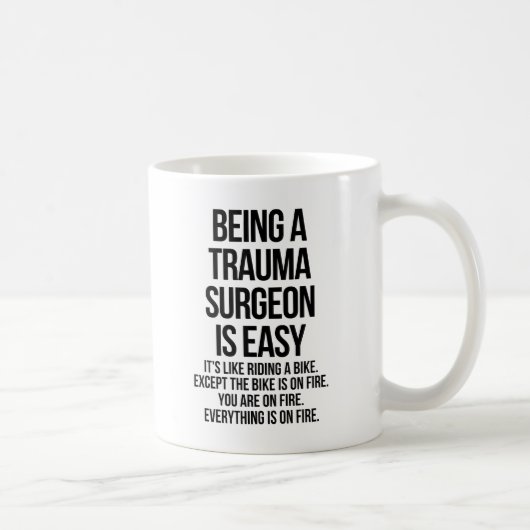Traumachirurg Kaffeetasse (Rechts)
