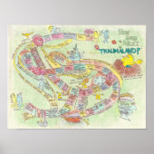 Traumaland Poster Matte 16X20 (Vorne)