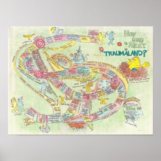 Traumaland Poster Matte 16X20 (Vorne)