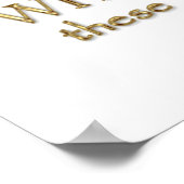 Traumangebot im Sommer (Gold-Version) Poster (Ecke)