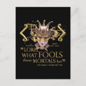 Traumangebot im Sommer (Gold-Version) Postkarte (Vorderseite)