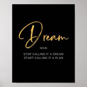 Traumangebot Inspirierend Poster