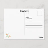 Traumansicht Postkarte (Rückseite)