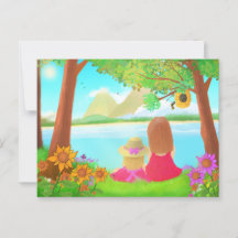 Traumansicht Postkarte