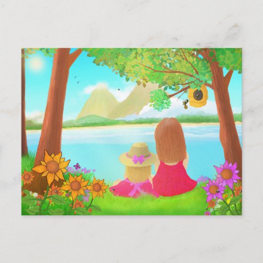 Traumansicht Postkarte (Vorderseite)