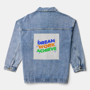 Traumarbeit erreicht. jeansjacke
