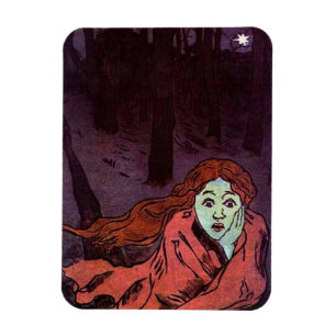 Traumareise mit Angst Magnet