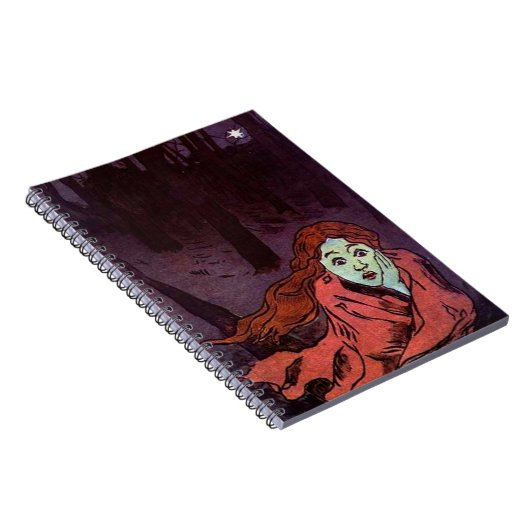 Traumareise mit Angst Notizblock (Rechte Seite)