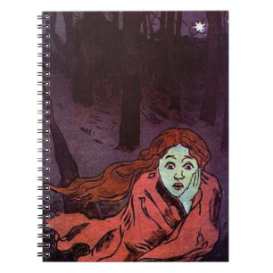 Traumareise mit Angst Notizblock