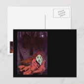 Traumareise mit Angst Postkarte (Vorne/Hinten)