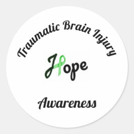 Traumatic Brain Injury Awareness Sticker