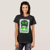 Traumatic Brain Injury Warrior for Women TBI Aware T-Shirt (Vorne ganz)