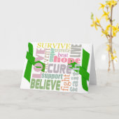 Traumatische Karte (Gelbe Blume)