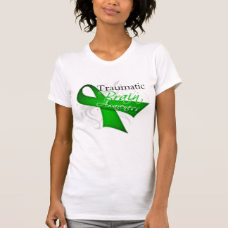 Traumatisches Brain Injury Injury Awareness Ribbon T-Shirt