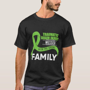 Traumatisches Gehirnverletzungsbewusstsein, das mi T-Shirt