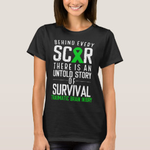 Traumatisches Gehirnverletzungsbewusstsein Scar Gr T-Shirt