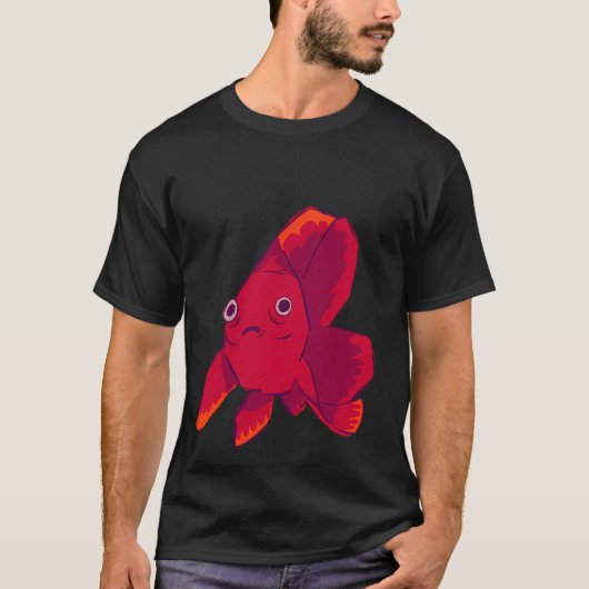 traumatisierte Fische T-Shirt (Vorderseite)