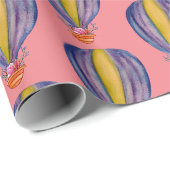 Traumballon Geschenkpapier (Rolleneckpunkt)