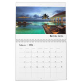 Traumbestimmungsort-Kalender Kalender (Feb 2026)