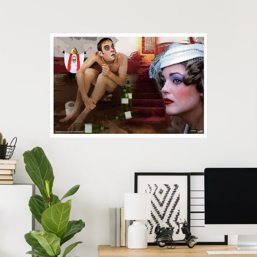 Traumbewegung Poster (Heimbüro)