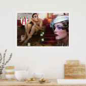 Traumbewegung Poster (Küche)