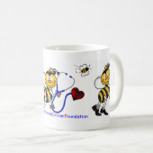 Traumbiene Kaffeetasse (VorderseiteRechts)