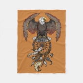 Träumcatcher-Fleece der amerikanischen amerikanisc Fleecedecke (Vorderseite)