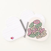 Traumdesign macht Handschrift Typografie Notizblock (Innenseite)