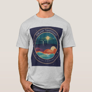 Traumdeutungs-Website-Logo - Flacher Vektor T-Shirt