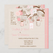 Traumdie hochzeits-Einladung des Sommers Einladung (Vorne/Hinten)