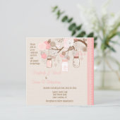 Traumdie hochzeits-Einladung des Sommers Einladung (Stehend Vorderseite)