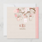 Traumdie hochzeits-Einladung des Sommers Einladung (Rückseite)