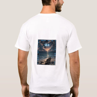 Träume am Meer - Sonnenuntergang Strand Zurück Pri T-Shirt