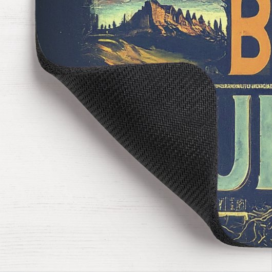 Träume Begin Journey Mousepad (Ecke)